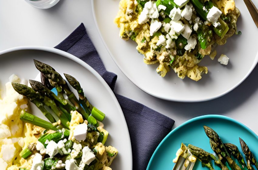 Feta And Asparagus Delight