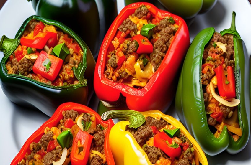 Lunch Stuffed Peppers