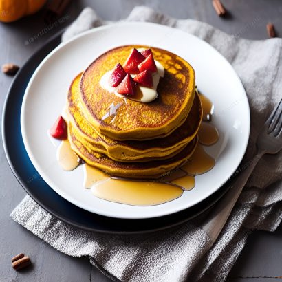 Keto-friendly Pumpkin Pancakes