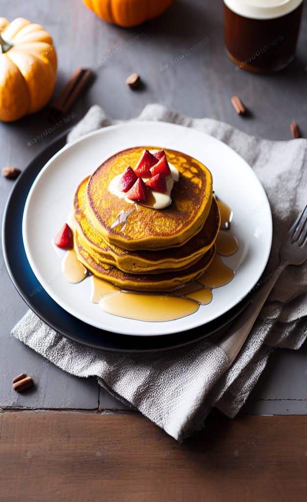 Keto-friendly Pumpkin Pancakes