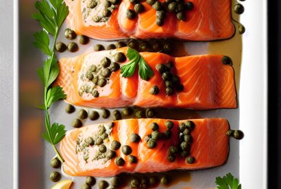 Thumbnail for Salmon With Caper Sauce