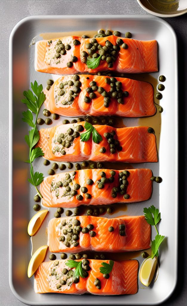 Salmon With Caper Sauce