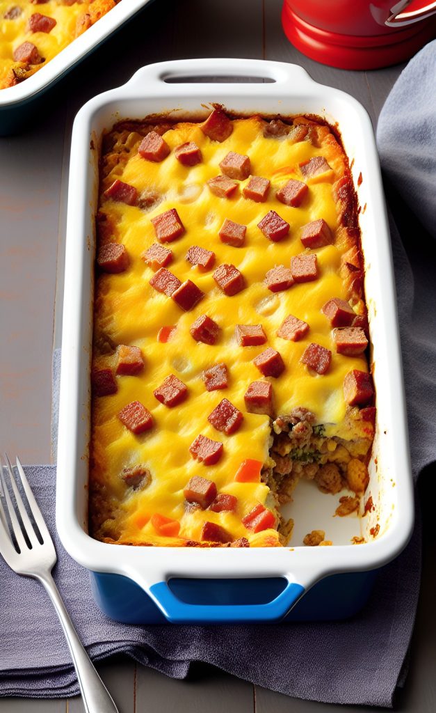 Well, well, well…if it isn't the keto-friendly breakfast casserole. This bad boy is perfect for those of us trying to keep our carb intake in 